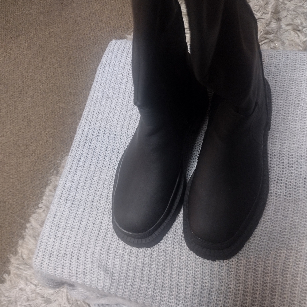 Aldo Black Combat & Moto Boots